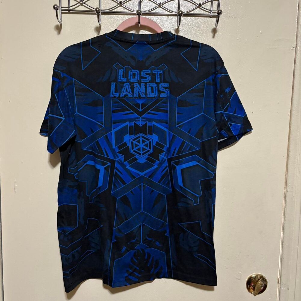 Lost Lands Blue T-Shirt size: Small